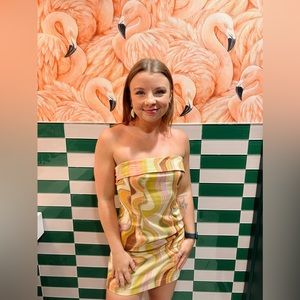 Target Strapless Dress - XS